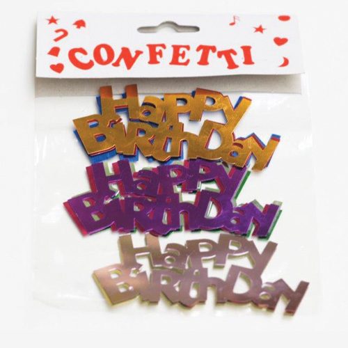Confetti - Happy Birthday JUMBO